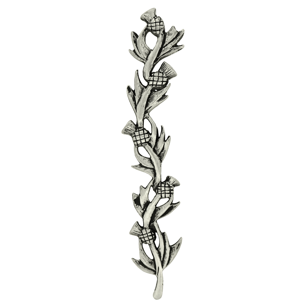 Cascading Thistles Kilt pin Antique